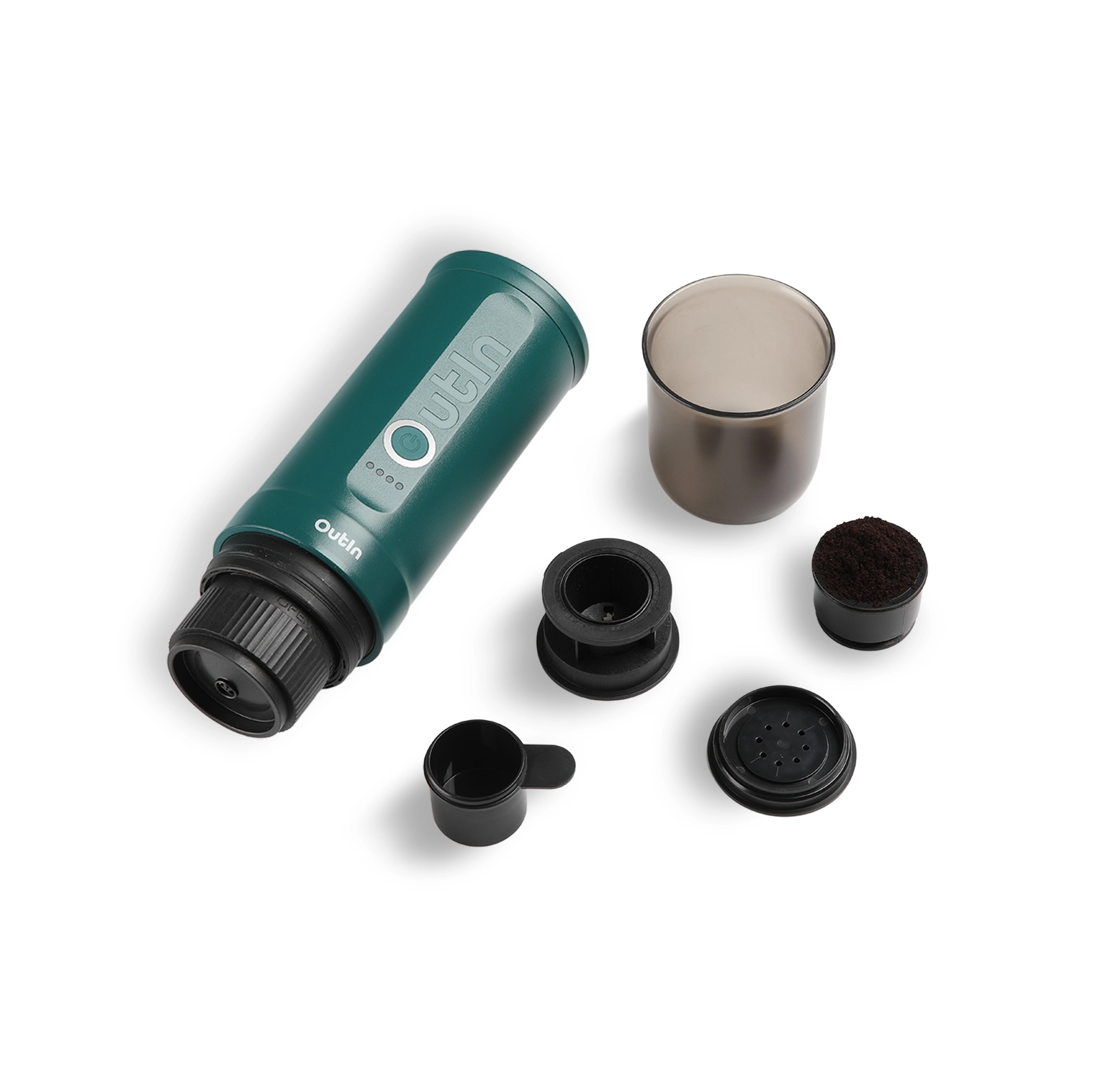 Nano Portable Espresso Machine (Outin Teal)